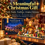 ⭐ 24-Day Buildable Nativity Advent Calendar | Family Christmas Tradition Vibe