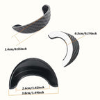 🚗 Rear‑View Camera Rain Shield Cover ✨ Carbon‑Style Splash & Dust Protector