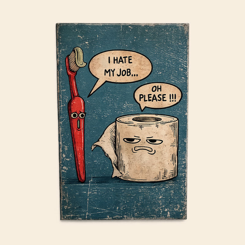😂🚽 “PLEASE…” PLATE DECORATION