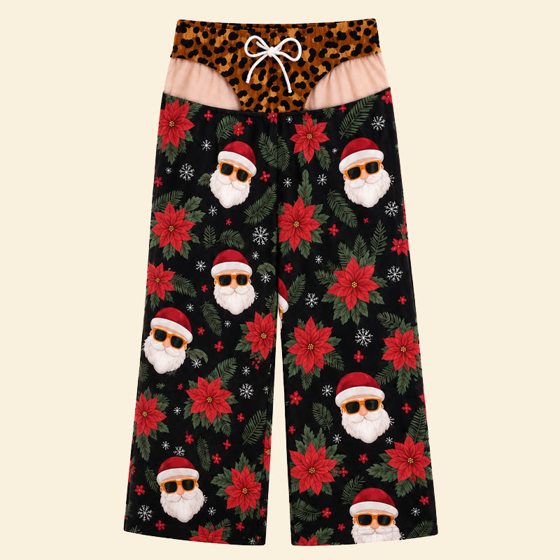 🎄 Playful‑Print Christmas Holiday Pants – Stand‑Out Festive Party Wear