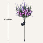 🦋 Solar Butterfly Stake Light｜Soft Night‑Time Glow For Your Garden