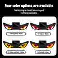 LED Demon Eye Car Light Sticker👹 — Give Your Ride a Fierce Nocturnal Identity
