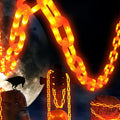 🎃 Halloween LED Chain Light String – Spooky Outdoor Garden Atmosphere Decor