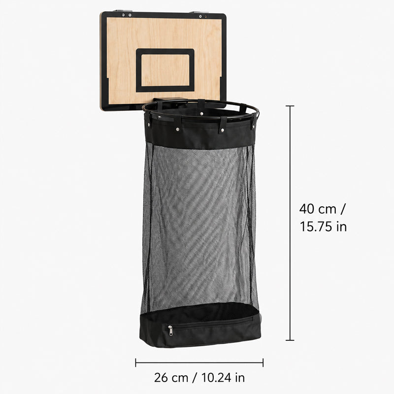 🏡🧺Wooden Wall-mounted Basketball Basket Hanging Door