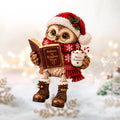 🦉 Reading Owl Figurine for Book Lovers