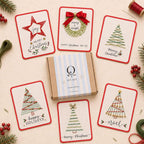 🧵 Cozy Family Christmas Craft Kit, Create Keepsake‑Worthy Handmade Christmas Cards for Gifting