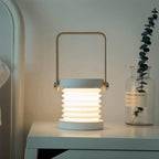🏮 Collapsible 2‑in‑1 Portable Lantern Night Light, Type‑C Rechargeable Bedside Reading Lamp