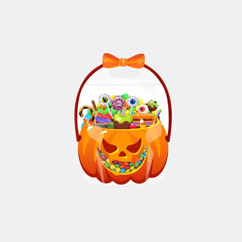 🎃 Halloween Hot Seller｜Spooky‑Cute Reusable Trick‑or‑Treat Candy Bag