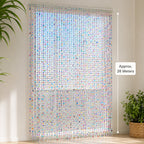 Sparkling Rainbow Beaded Window Curtain ✨🌈