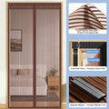 🚪 Diamond Mesh Magnetic Door Curtain