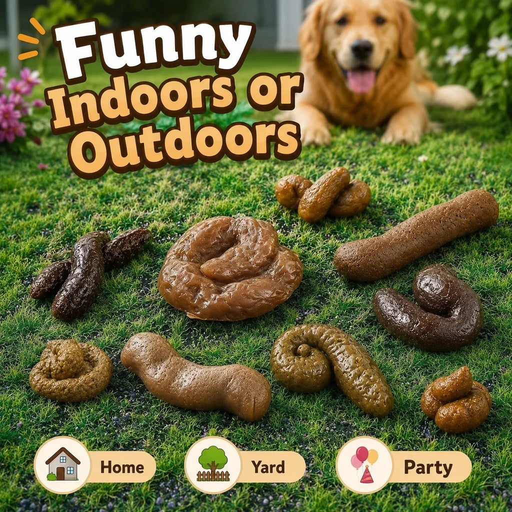 💩 Realistic Squishy Fake Poop Prank Prop — Get Epic Reactions Instantly!