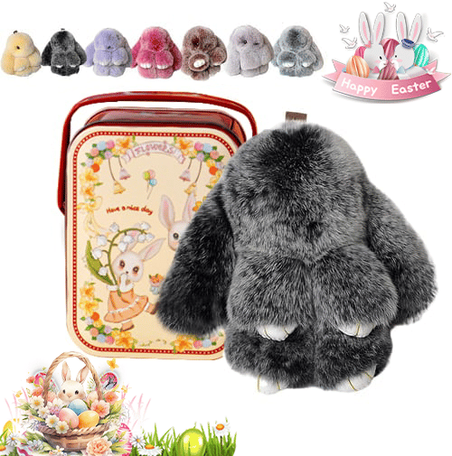 ⏳LAST DAY SPECIAL PRICE: ￡8.99!!🐰Handmade Soft Bunny PomPom Charms