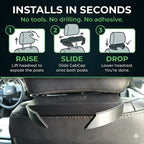 CabCap - Universal Headrest Hat Holder for Trucks Cars & SUVs | Holds 5 Hats