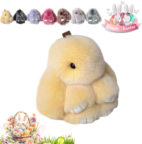 ⏳LAST DAY SPECIAL PRICE: ￡8.99!!🐰Handmade Soft Bunny PomPom Charms