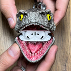 🦖Dinosaur Head Earbud Keychain Protective Case