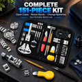 🔧 151‑Piece Professional Watch Repair Kit – Complete Home Tool Set For Battery Swap & Strap Resizing