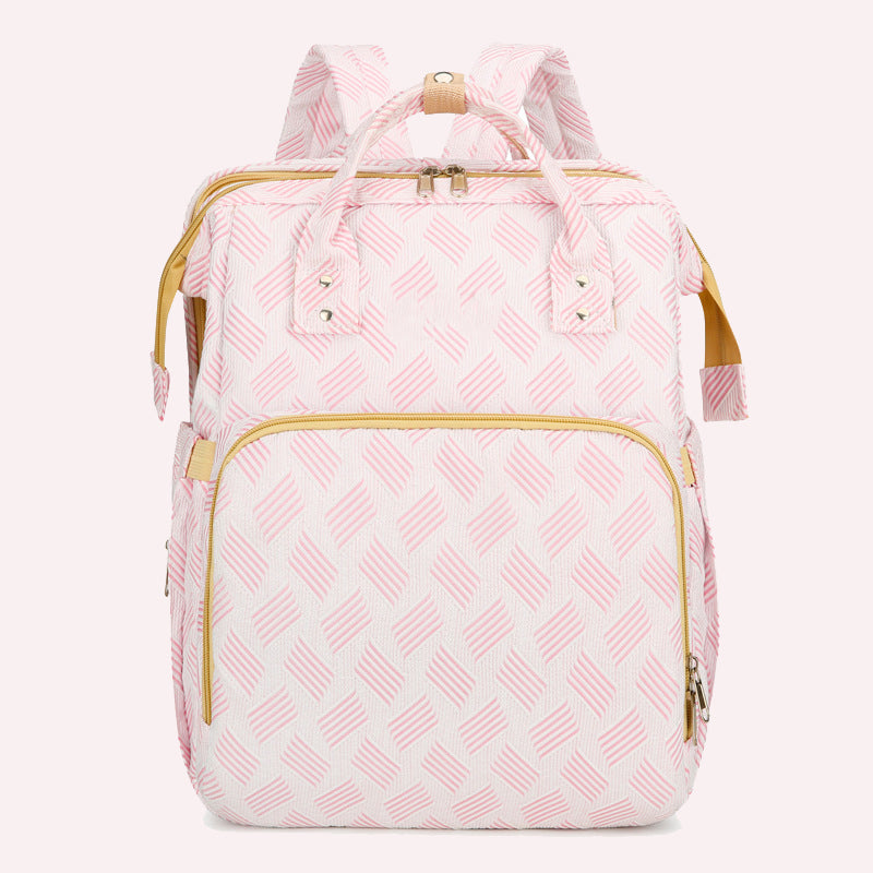 👶 Foldable Baby Station Diaper Backpack | On-the-Go Parent Essential