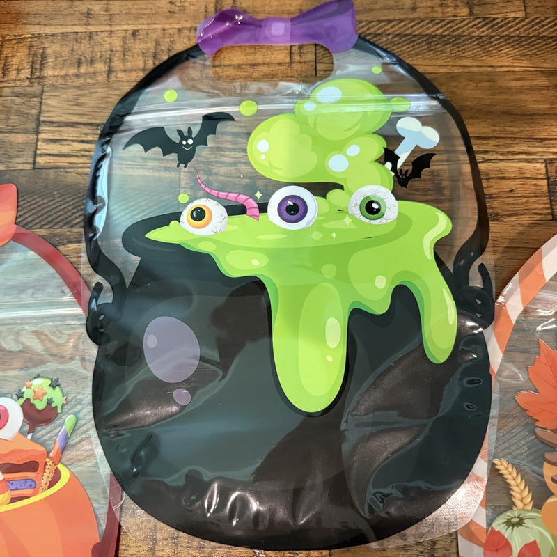 🎃 Halloween Hot Seller｜Spooky‑Cute Reusable Trick‑or‑Treat Candy Bag