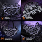 Spooky Chic Bat Wing Handbag - Perfect Halloween & Goth Accessory 🦇