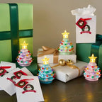 🎄Christmas Set of 4 Mini Nostalgic Tree Ornaments with Gift Bags
