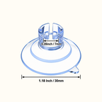 🎄Christmas Light Suction Cup Clips with Cable Slot | Holiday String Light Holder