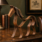 🐎 Artistic Metal Horse Sculpture ✨ Timeless Vintage‑Patina Home Accent