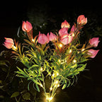⏳LAST DAY SPECIAL PRICE: ￡9.99!!🌸Solar Gardenia Flower Lights