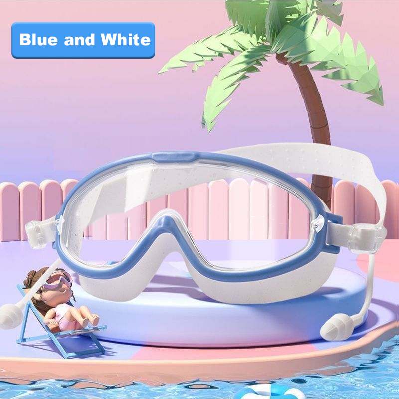 🏊‍♀️LIMITED TIME SALE 50% OFF🎁-HD children's large frame waterproof and anti-fog swimming goggles