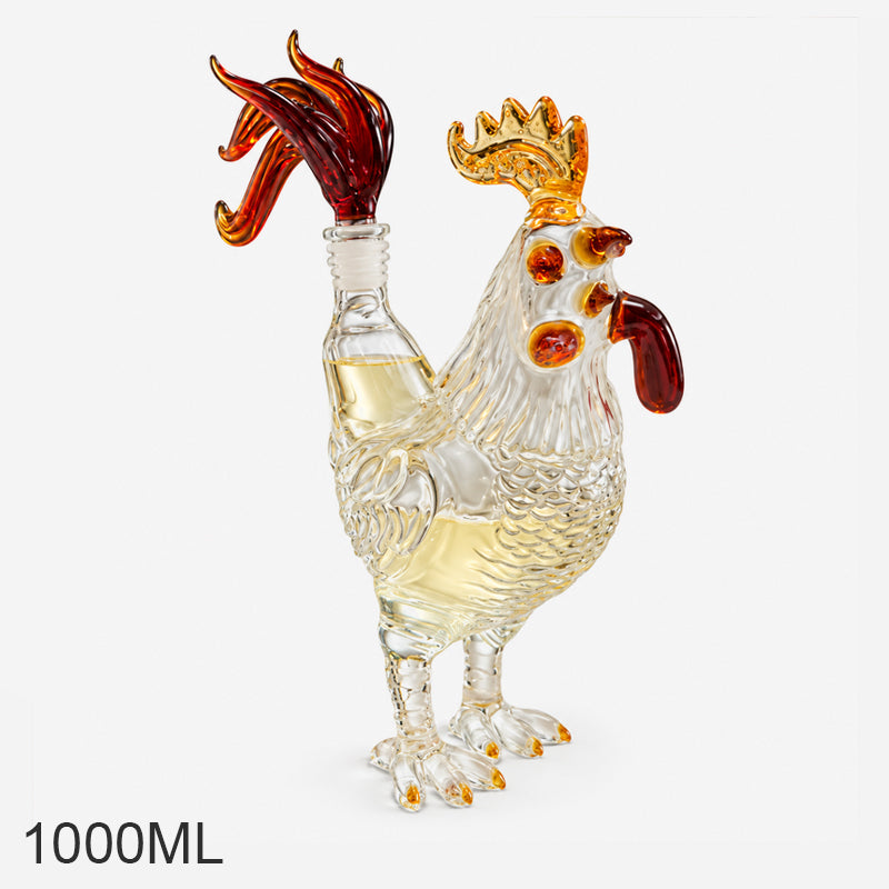 🐓 Rooster-Shaped Liquor Infusion Bottle — Quirky Star For Your Dinner Table!