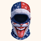 🎣🎄 Christmas Funny Fishing Face Cover – Festive Prank Mask For Anglers!