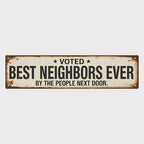 🏡❤️ Best Neighbor Garden Sign