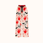 🎃 Spooky Season Allover Print Pants, Perfect for Halloween Night Gatherings