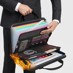🔥 Fire-Resistant Document Organizer Bag – Large Capacity A4 File Storage Case