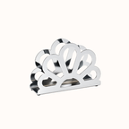 🌼 Floral Semi-Circular Napkin Holder – Stylish Dining Table Accessory!
