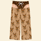🎄 Playful‑Print Christmas Holiday Pants – Stand‑Out Festive Party Wear