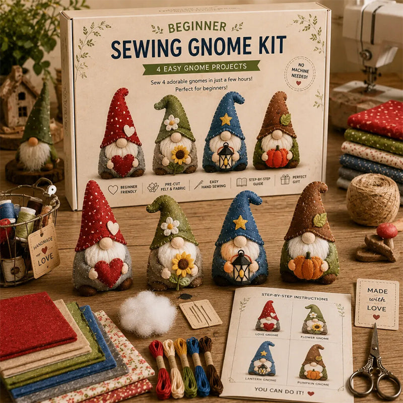 DIY Fabric Animal Craft Kit – Creative Handmade Art🕊️✂️