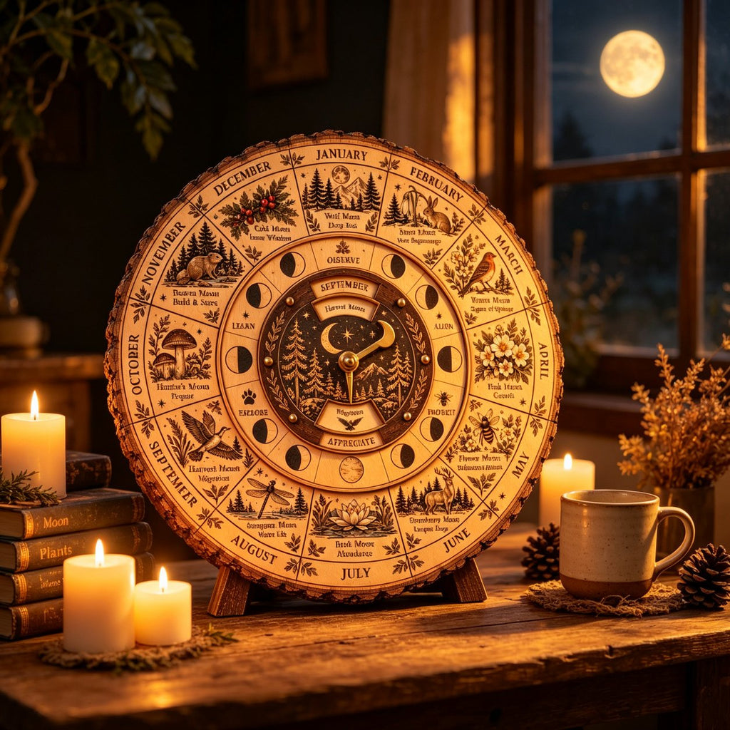 🔥Last Day 49% OFF - 🌙🌲Moon & Nature Observation Wheel🌕