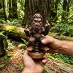 🐾😮Bigfoot “Zero F*cks Given” Bobblehead