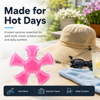 ❄️ Wearable Cooling Gel Insert – Comfort in Hat & For the Whole Body 🧢💙