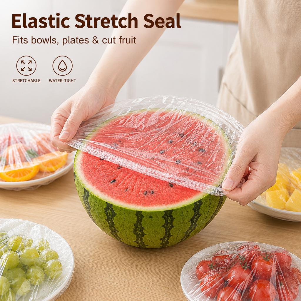 ⏳LAST DAY SALE ONLY ￡6.99!🔥Disposable Stretch Food Covers for Bowls & Plates