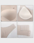✨Wireless Support Bra with Front Fastening and Crossed Straps at the Back