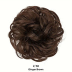 💁‍♀️Quick‑Fit Voluminous Hair Wrap | Realistic Synthetic Bun Piece for Daily & Special Occasion