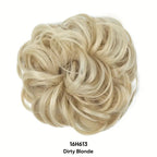 💁‍♀️Quick‑Fit Voluminous Hair Wrap | Realistic Synthetic Bun Piece for Daily & Special Occasion