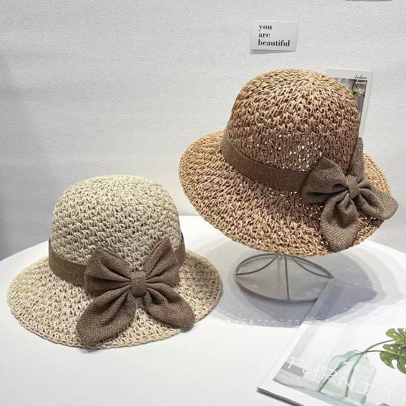 🌷Special Price Only ￡10.99!!🌷Elegant Woven Straw Sun Hat with Bow