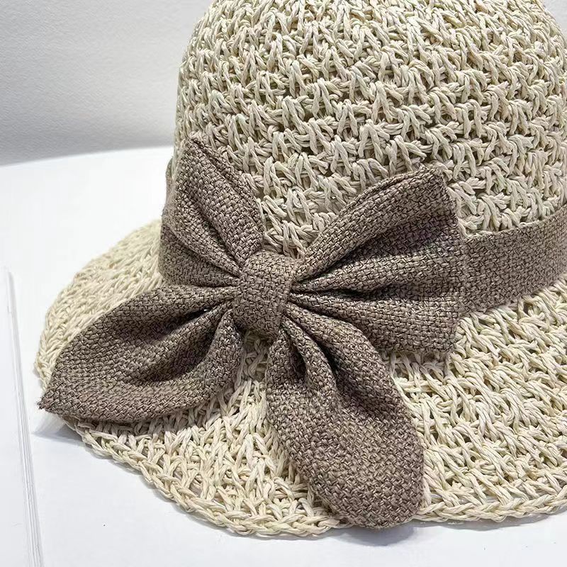 🌷Special Price Only ￡10.99!!🌷Elegant Woven Straw Sun Hat with Bow