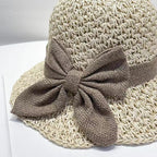 🌷Special Price Only ￡10.99!!🌷Elegant Woven Straw Sun Hat with Bow
