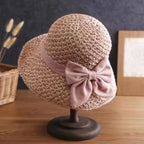 🌷Special Price Only ￡10.99!!🌷Elegant Woven Straw Sun Hat with Bow