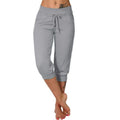 ⏰LIMITED TIME SALE 50% OFF🔥Drawstring Waist Cropped Sweatpants for Lounging