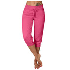 ⏰LIMITED TIME SALE 50% OFF🔥Drawstring Waist Cropped Sweatpants for Lounging