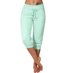 ⏰LIMITED TIME SALE 50% OFF🔥Drawstring Waist Cropped Sweatpants for Lounging